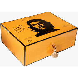 Πουροθήκη Υγραντήρας Πούρων Elie Bleu Cigar Humidor Che Yellow
