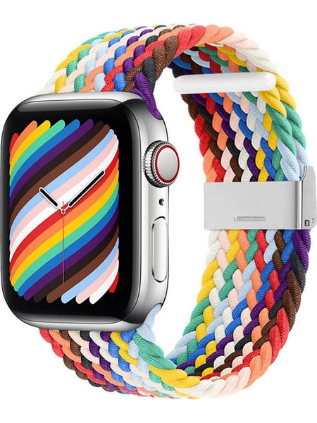 Υφασμάτινο Λουράκι για Apple Watch 42 / 44 / 45 / 49 mm - Πολύχρωμο