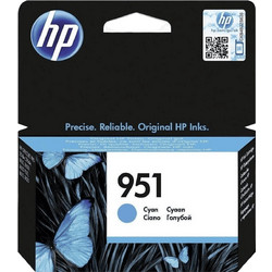 HP 951 Cyan Μελάνι Εκτυπωτή Inkjet CN050AE