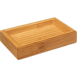 5Five Σαπουνοθήκη Μπαμπού 12.3x8x2.5cm Φυσικό 174535