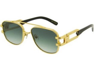 ΓΥΑΛΙΑ ΗΛΙΟΥ 9FIVE ROYALS /BLACK GOLD -GREEN 54-18