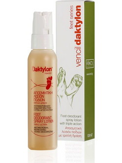 Vencil Daktylon Ανδρικό Αποσμητικό σε Lotion για Μύκητες Ποδιών 100ml