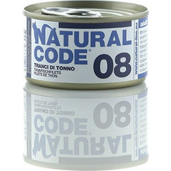 Natural Code 08 Adult with Tuna Fillets 85gr