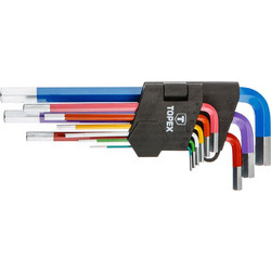 TOPEX Κλειδιά άλλεν μακριά 1.5-10mm σετ 10τεμ 35D966