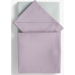Beboulino Σετ Βρεφικά Σεντόνια Κούνιας 120x150 White/Lilac