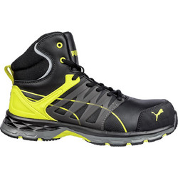 Puma HRO SRC Μποτάκια Ασφαλείας S3 Μαύρα Lime 02.633880