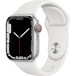 Hoco WA01 Flexible Λουράκι Σιλικόνης White (Apple Watch 42 / 44 / 45 / 49mm)