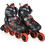 Roces Moody Boy JR Inline Rollers Παιδικά Μαύρα Κόκκινα
