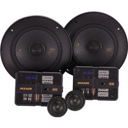 Kicker KSS50 Σετ Ηχεία Αυτοκινήτου Διαιρούμενα 5.25" 2 Δρόμων 100W RMS