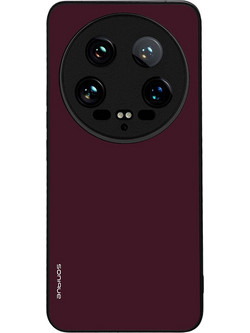 Sonique ColorBloc Series Back Cover Burgundy (Xiaomi 14 Ultra)