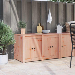 vidaXL Ντουλάπα Κουζίνας με ράφι MEPPEL Καφέ δρυς 106 x 55 x 64 cm