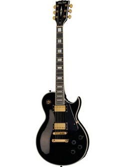 Harley Benton Vintage Series SC-500 Ηλεκτρική Κιθάρα Single Cut με Μαγνήτες HH Black
