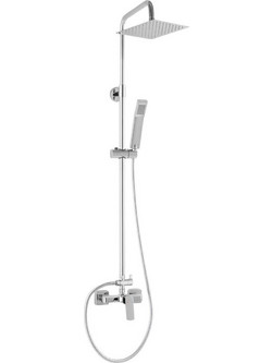 Ferro Vitto Στήλη Ντουζ με Μπαταρία Cromo NP81-BVI7UVL 5903738211630