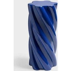 Βοηθητικό pillar τραπεζάκι &Klevering Marshmallow Blue Glass fiber 55 x O 25 cm
