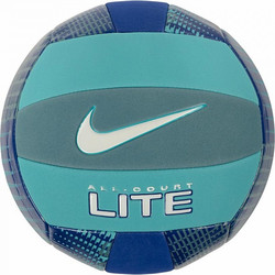 NIKE ALL COURT LITE VOLLEYBALL DEFLATED SMOKEY BLUE/DUSTY CACTUS/WHITE