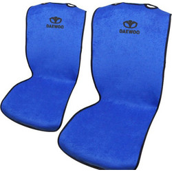 Πλατοκαθίσματα Μπροστινά Daewoo Σετ 2 Τεμ, Universal Polyester Πετσετέ Takeposition Μπλε | 214-3243-9017-10