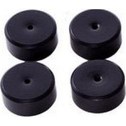 Custom Design Floor Protectors 25mm x 10mm Black (set 4 τεμαχίων)