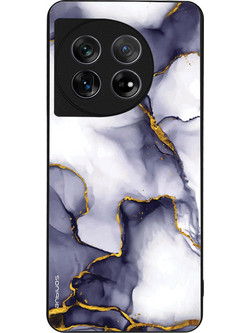 Sonique Marble Series Θήκη για OnePlus 11 5G Μωβ Γκρι