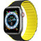 Dux Ducis LD Λουράκι Σιλικόνης Black / Yellow (Apple Watch 38 / 40 / 41mm)