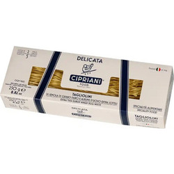 Πάστα Ζυμαρικών Vegetarian με Ασπράδι Αυγού Cipriani Tagliolini Delicata 250g