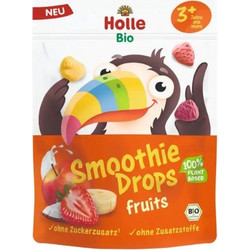 Holle Bio Smoothie Μπουκίτσες με Φρούτα 15 g