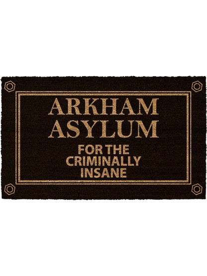 DC Comics Arkham Asylum Doormat