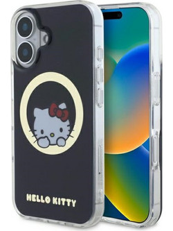 Hello Kitty IML Sweet Kitty MagSafe - θήκη για Apple iPhone 16 - Μαύρο