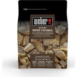 Weber Ξύλα Καπνίσματος Chunks Hickory - 1,5kg (17619)