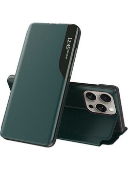 Techsuit eFold Series Book Dark Green (iPhone 15 Pro)
