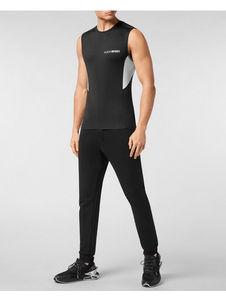PLEIN SPORT Technical Jersey T-shirt Sleeveless SAEC MTK8001 STE003N 02