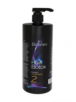 Bioshev Botox 2 Botox Μαλλιών Κερατίνης για Επανόρθωση & Φριζάρισμα 1lt