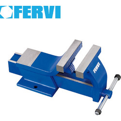 80mm Μέγγενη πάγκου ατσάλινη με άνοιγμα 80mm FERVI 0140/080