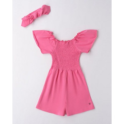 IDO SHORT SLEEVED SET - 4.B556/00 - ΚΟΡΙΤΣΙ - PINK