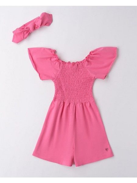 IDO SHORT SLEEVED SET - 4.B556/00 - ΚΟΡΙΤΣΙ - PINK