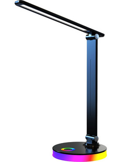Φωτιστικό γραφείου Bruno Black 5W LED RGB