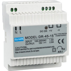 ΣΥΣΚΕΥΗ ΤΡΟΦΟΔΟΣΙΑΣ DR-45-5 5V ΤΑΣΗ ΕΞΟΔΟΥ