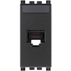 ARKE ΜΗΧΑΝΙΣΜΟΣ ΠΡΙΖΑΣ RJ45 NETSAFE CAT.6A UTP 1M ΓΚΡΙ VIMAR