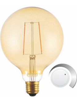 EL822111 | EL822111 | LED FILLAMENT DIM Amber Glass G125-2|2.5W Ε27|2200k|200lm|enjoysimplicity(TM)