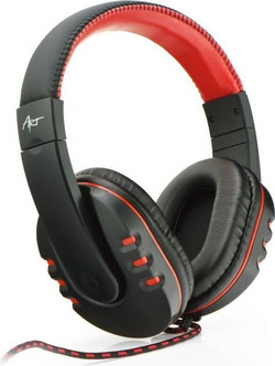 Art Nemezis Gaming Headset Over Ear Black Red