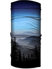 Fizan Mountain Shadow Light Blue Neck Gaiter
