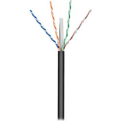 Goobay U/UTP Cat.6 Καλώδιο Δικτύου Ethernet 100m Black 57293