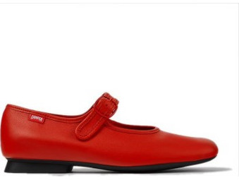 Camper CAMPER WOMEN'S BALLERINAS CASI MYRA K201629-003 RED LEATHER Camper