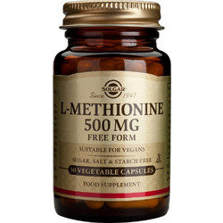 Solgar L-Methionine 500mg 30 Κάψουλες