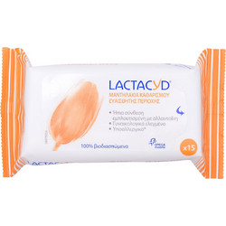 Lactacyd Μαντηλάκια Ευαίσθητης Περιοχής 15τμχ