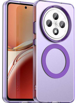 Techsuit Candycase Magsafe Θήκη για Oppo Reno12 F 4G / Reno12 F 5G / Reno12 Fs 4G / Reno12 Fs 5G Μωβ