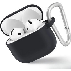 Blueo Θήκη Σιλικόνης για AirPods 1 Μαύρη