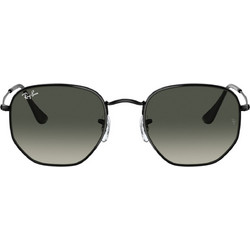 Ray-Ban RB3548 002/71 Ανδρικά Γυαλιά Ηλίου Τετράγωνα Μεταλλικά Μαύρα με Γκρι Degradee Φακό