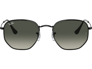 Ray-Ban RB3548 002/71 Ανδρικά Γυαλιά Ηλίου Τετράγωνα Μεταλλικά Μαύρα με Γκρι Degradee Φακό