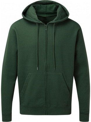 SG Zip Hoodie Ανδρική Ζακέτα Φούτερ με Κουκούλα και Φερμουάρ Green SG29