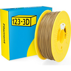 123-3D Filament PLA Χρυσό 1,75 mm 1 kg